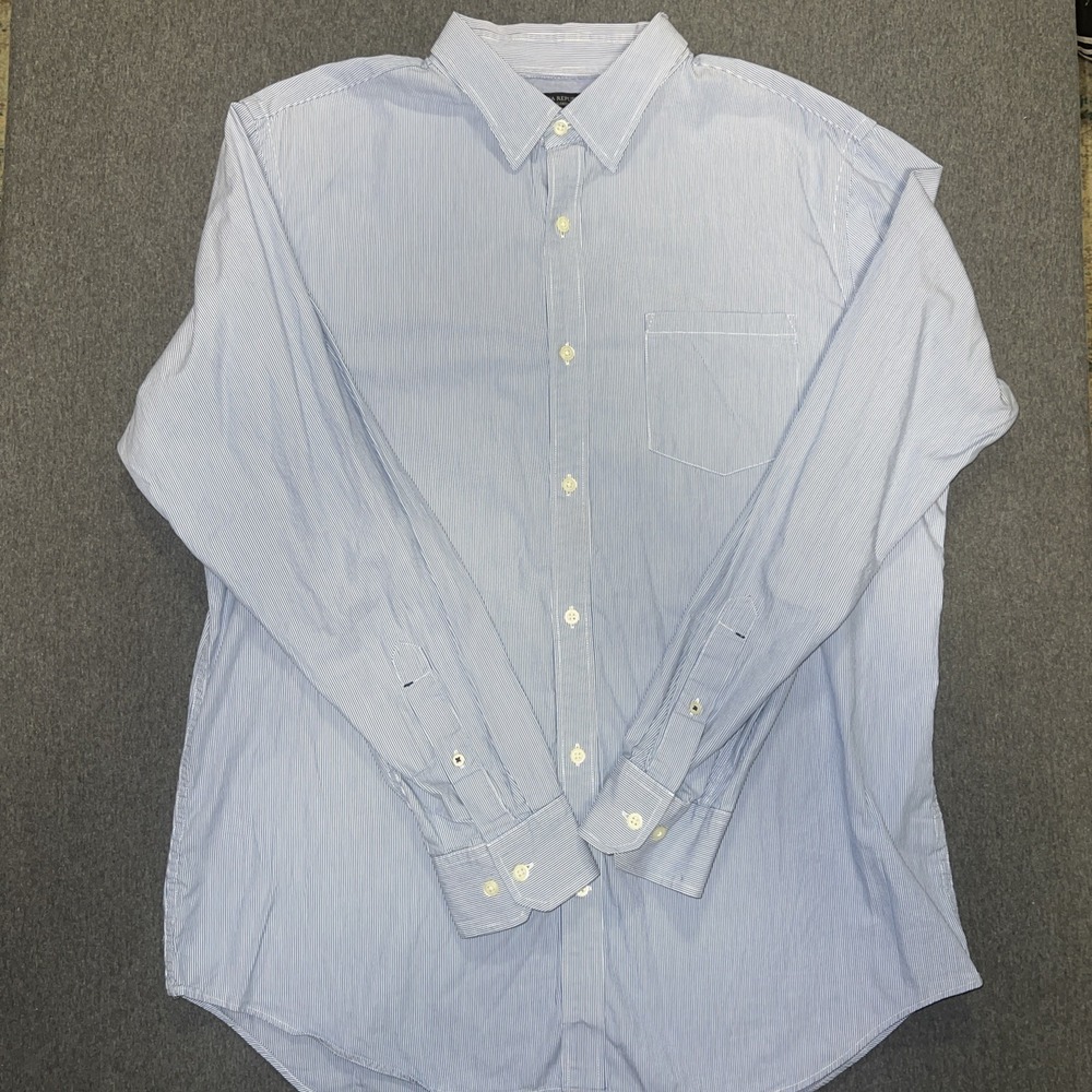 Banana Republic Long Sleeve Button Up Shirt Men's Extra Large Blue